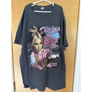 Dua Lipa - “Future Nostalgia” Tour - 2022 Black Shirt - M NWOT